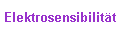 Elektrosensibilitt
